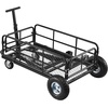 image:imageVEVOR Hitch Mount Cargo Carrier on Wheels 362 x 213 x 118 2in1 Folding Rear Luggage Rack Basket amp Cargo Cart with Hitch Stabilizer Fits 2 Receiver for SUV Pickups 400LBS Load Capacity362 x 213 x 118