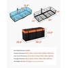 image:imageVEVOR Hitch Mount Cargo Carrier on Wheels 362 x 213 x 118 2in1 Folding Rear Luggage Rack Basket amp Cargo Cart with Hitch Stabilizer Fits 2 Receiver for SUV Pickups 400LBS Load Capacity60 x 24 x 14