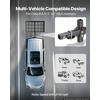 image:imageVEVOR Hitch Mount Wheelchair Carrier 500LBS Mobility Scooter Carrier with Folding Ramp Iron Trailer Hitch Rack Basket with Stabilizer Straps Fit 2 Hitch Receiver for SUV Van Car 453 x 25648 x 28 x 31 in