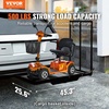 image:imageVEVOR Hitch Mount Wheelchair Carrier 500LBS Mobility Scooter Carrier with Folding Ramp Iron Trailer Hitch Rack Basket with Stabilizer Straps Fit 2 Hitch Receiver for SUV Van Car 453 x 256462x267x44 in  386x259x19 in