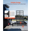 image:imageVEVOR Hitch Mount Wheelchair Carrier 500LBS Mobility Scooter Carrier with Folding Ramp Iron Trailer Hitch Rack Basket with Stabilizer Straps Fit 2 Hitch Receiver for SUV Van Car 453 x 256461 x 268 x 24 in