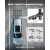 image:imageVEVOR Hitch Mount Wheelchair Carrier 500LBS Mobility Scooter Carrier with Folding Ramp Iron Trailer Hitch Rack Basket with Stabilizer Straps Fit 2 Hitch Receiver for SUV Van Car 453 x 256461 x 268 x 24 in
