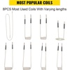 image:imageVEVOR Induction Heater Coil Kit 8PCS Most Used Induction Heater Coils with Varying Lengths Heat Resistant Induction Heater Tool with Flexibility and Long Lifespan For Removing Rusty Bolts and Nuts