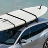 image:imageVEVOR Inflatable Soft Roof Rack Bars 376Inch Universal Car Roof Rack Pads 88LBS Loading Luggage Kayak Carrier with 2 TieDown Straps amp Ropes Hand Air Pump Storage Bag for Canoes Surfboards SUPs