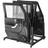 image:imageVEVOR Jeep Door Storage Cart 4 Doors Moveable Storage Cart Rack with Thickened Rubber Cushion Sturdy Car Door Holder Cart Fit for Jeep Wrangler JK JKU JL GladiatorSide by Side