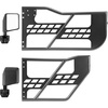 image:imageVEVOR Jeep Tube Doors 4Door Compatible with 20072018 Jeep Wrangler JK JKU Unlimited Steel Off Road Front amp Rear Tubular Half Doors with Storage Bag Rubber Pads HeavyDuty Hinges and OE Latch