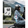 image:imageVEVOR Motorcycle Backrest Sissy Bar Compatible With HarleyDavidson Touring Street Glide Road Glide Road King 122 inch Height Detachable Rider Backrest For Motorcycles BlackPassenger Backrest
