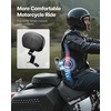image:imageVEVOR Motorcycle Backrest Sissy Bar Compatible With HarleyDavidson Touring Street Glide Road Glide Road King 122 inch Height Detachable Rider Backrest For Motorcycles Black1315inch