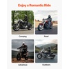 image:imageVEVOR Motorcycle Backrest Sissy Bar Compatible with HarleyDavidson Touring Models 27 in Height Quick Release Detachable Passenger Backrest Metal Frame and Leather Rear Pad For Motorcycles Black