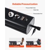 image:imageVEVOR Pressurized Water Tank Lightweight Aluminum MetalMultiDispensing Outdoor Roof Rack Water Tank with 2 SplashGuard PanelsVersatile Nozzle with Pressurization PortFit for Trunks7 Gal