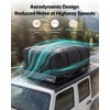image:imageVEVOR Roof Rack Cargo Basket 46 x 36 x 4 in Heavy Duty Roof Top Carrier Basket with Folding Design 200 lbs Capacity AllWeather EasyInstall Car Top Luggage Holder Universal Fit for SUV Truck Car51in with Bag
