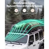 image:imageVEVOR Roof Rack Cargo Basket 46 x 36 x 4 in Heavy Duty Roof Top Carrier Basket with Folding Design 200 lbs Capacity AllWeather EasyInstall Car Top Luggage Holder Universal Fit for SUV Truck Car64in