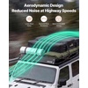 image:imageVEVOR Roof Rack Cargo Basket 46 x 36 x 4 in Heavy Duty Roof Top Carrier Basket with Folding Design 200 lbs Capacity AllWeather EasyInstall Car Top Luggage Holder Universal Fit for SUV Truck Car46in