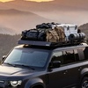 image:imageVEVOR Roof Rack Cargo Basket 46 x 36 x 4 in Heavy Duty Roof Top Carrier Basket with Folding Design 200 lbs Capacity AllWeather EasyInstall Car Top Luggage Holder Universal Fit for SUV Truck Car64in