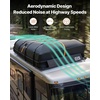 image:imageVEVOR Roof Rack Cargo Basket 46 x 36 x 45 Rooftop Cargo Carrier HeavyDuty 200 LBS Capacity Universal Roof Rack Basket Luggage Holder for SUV Truck VehicleBasket w Bag