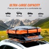 image:imageVEVOR Roof Rack Cargo Basket 46 x 36 x 45 Rooftop Cargo Carrier HeavyDuty 200 LBS Capacity Universal Roof Rack Basket Luggage Holder for SUV Truck VehicleBasket w Bag