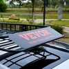 image:imageVEVOR Roof Rack Cargo Basket 46 x 36 x 45 Rooftop Cargo Carrier HeavyDuty 200 LBS Capacity Universal Roof Rack Basket Luggage Holder for SUV Truck VehicleBasket