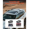 image:imageVEVOR Roof Rack Cross Bars Compatible with 20112021 Jeep Grand Cherokee with Grooved Side Rails 200lbs Load Capacity Aluminum Crossbars with Locks for Rooftop Cargo Carrier Bag Luggage Kayak Bikefor Toyota Highlander