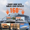 image:imageVEVOR Roof Rack Cross Bars Compatible with 20112021 Jeep Grand Cherokee with Grooved Side Rails 200lbs Load Capacity Aluminum Crossbars with Locks for Rooftop Cargo Carrier Bag Luggage Kayak Bikefor Toyota RAV4