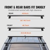 image:imageVEVOR Roof Rack Cross Bars Compatible with 20112021 Jeep Grand Cherokee with Grooved Side Rails 200lbs Load Capacity Aluminum Crossbars with Locks for Rooftop Cargo Carrier Bag Luggage Kayak Bikefor Jeep Grand Cherokee