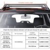 image:imageVEVOR Roof Rack Cross Bars Compatible with 20112021 Jeep Grand Cherokee with Grooved Side Rails 200lbs Load Capacity Aluminum Crossbars with Locks for Rooftop Cargo Carrier Bag Luggage Kayak Bike122 8 cm