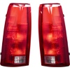 image:imageVEVOR Tail Light Assembly Compatible with 19881999 ChevyGMC CK 1500 2500 3500 19921999 ChevyGMC Suburban 15002500 2PCS Left amp Right Side Taillight Rear Brake Lamps with Halogen Bulbs