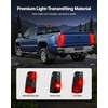 image:imageVEVOR Tail Light Assembly Compatible with 19992006 Chevy Silverado 1500 2500 3500 19992003 GMC Sierra 1500 2500 15002500 HD 2PCS Left amp Right Side Taillights Rear Brake Lamps Without BulbsBlack