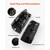 image:imageVEVOR Tail Light Assembly Compatible with 19992006 Chevy Silverado 1500 2500 3500 19992003 GMC Sierra 1500 2500 15002500 HD 2PCS Left amp Right Side Taillights Rear Brake Lamps Without BulbsBlack
