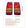 image:imageVEVOR Tail Light Assembly Compatible with 19992006 Chevy Silverado 1500 2500 3500 19992003 GMC Sierra 1500 2500 15002500 HD 2PCS Left amp Right Side Taillights Rear Brake Lamps Without BulbsRed  Yellow  White