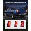 image:imageVEVOR Tail Light Assembly Compatible with 20032006 Chevy Silverado 1500 1500 HD 2500 2500 HD 3500 20072007 Chevy Classic 2PCS Driver amp Passenger Side LED Taillight Brake Lamps with Bulbs BlackRed