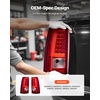 image:imageVEVOR Tail Light Assembly Compatible with 20032006 Chevy Silverado 1500 1500 HD 2500 2500 HD 3500 20072007 Chevy Classic 2PCS Driver amp Passenger Side LED Taillight Brake Lamps with Bulbs BlackRed