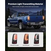 image:imageVEVOR Tail Light Assembly Compatible with 20032006 Chevy Silverado 1500 1500 HD 2500 2500 HD 3500 20072007 Chevy Classic 2PCS Driver amp Passenger Side LED Taillight Brake Lamps with Bulbs BlackBlack