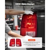 image:imageVEVOR Tail Light Assembly Compatible with 20092018 Dodge Ram 1500 2500 3500 20192020 Dodge Ram 1500 Classic Halogen Version Left amp Right Side Taillight Rear Brake Lamps with Halogen Bulbs 2PCS