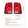image:imageVEVOR Tail Light Assembly Compatible with 20092018 Dodge Ram 1500 2500 3500 20192020 Dodge Ram 1500 Classic Halogen Version Left amp Right Side Taillight Rear Brake Lamps with Halogen Bulbs 2PCS