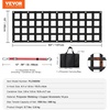 image:imageVEVOR Tailgate Net for Truck Bed 54 in x 18 in 1500lbs Truck Bed Extender Tailgate Cargo Net with 4 Red Adjustable Buckle Straps Extendable amp Durable Suitable for Trailer Pickup Jeep SUV