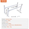 image:imageVEVOR Trailer Ladder Rack 512 to 811 Adjustable Ladder Racks for Van 400 LBS Capacity Aluminum Alloy Roof Racks Drilling Van Ladder Rack for Open and Enclosed Trailers 2 Pcs