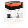 image:imageVEVOR Truck Bed Cargo Bag Waterproof 840D PVC 5118 x 4016 x 2185 in 26 Cubic Feet Heavy Duty Cargo Bag for Truck Bed with 4 Bungee Cords with Hooks Fits a Variety of SUV and Pickup TrucksBungee CordsStorage BagCargo NetCarabiners