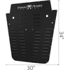 image:imageVEVOR Vented Hood Louver Black Powder Coat Front Liner for 20132017 Jeep Wrangler JK