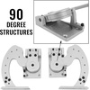 image:imageVevor Lambo Door Kit Bolt On Vertical Doors Hinge Kit Fit for Audi Dodge Ford Honda Toyota Nissan Chevrolet etc 90 Degree Vertical Lambo Door Conversion Kit   Automotive