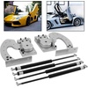 image:imageVevor Lambo Door Kit Bolt On Vertical Doors Hinge Kit Fit for Audi Dodge Ford Honda Toyota Nissan Chevrolet etc 90 Degree Vertical Lambo Door Conversion Kit   Automotive