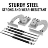 image:imageVevor Lambo Door Kit Bolt On Vertical Doors Hinge Kit Fit for Audi Dodge Ford Honda Toyota Nissan Chevrolet etc 90 Degree Vertical Lambo Door Conversion Kit   Automotive