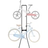 image:imageVEVOR 4 Bike Rack Garage Storage Free Standing Gravity Wall Vertical Bike Stand Sturdy Steel amp Easy Assemble for Road MTB and Hybrid Bicycles Holds Up to 260 Lbs2 Bike Rack