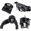 image:imageVEVOR 4PCS Engine Motor Mount Compatible with 20082010 Chrysler Town amp Country 33L Replace OE A5654 A5480 A5465 A5493 Secure Support20082010 Chrysler Town  Country 33L
