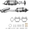 image:imageVEVOR Catalytic Converter Compatible with Jeep Wrangle 2004 2005 2006 40L L6 Front RearReplacement OE 645174 EPA Compliant1218 Wrangler JK