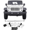 image:imageVEVOR Dual Steering Stabilizer for 20072018 Jeep Wrangler JK Dual Steering Stabilizer Kit Fits with 2 Inches of Suspension Lift or Higher Enhanced Control amp Reduced Vibration Easy Installation20072018 Jeep Wrangler JK