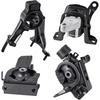 image:imageVEVOR Engine and Transmission Motor Mount Kit Replacement Set of 4 Compatible with 20032008 Toyota Corolla 18L L4 Replace OE A4220 A4219 A4218 A4221 Secure Support20072011 Toyota Camry 24L