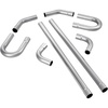 image:imageVEVOR Exhaust Pipe 8 Pcs 225 Inch Mild Steel DIY Custom Exhaust Tubing Straight amp UBend Kit with 90 amp 135 Degree Pipes Galvanized Surface Finish Universal Fit for Truck Sedan Sports Car SUV8pcs 225in