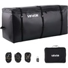 image:imageVEVOR Hitch Cargo Carrier Bag Waterproof 840D PVC 6024 x 2402 x 3594 in 30 Cubic Feet Heavy Duty Cargo Bag for Truck Bed Storage with Reinforced Straps Suitable for Car SUV Vans Hitch Basketwith Reinforced StrapsLockStorage Bag