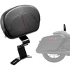 image:imageVEVOR Motorcycle Backrest Sissy Bar Compatible With HarleyDavidson Touring Street Glide Road Glide Road King 122 inch Height Detachable Rider Backrest For Motorcycles Black1315inch