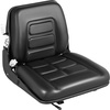 image:imageVEVOR PVC Tractor Seat6150MM Adjustable Universal Forklift Seat3Stage Weight Mower Seat including Seat Switch 19 x 23 x 19 Skid Steer Seat Fit Forklift Tractor Skid LoaderBlack